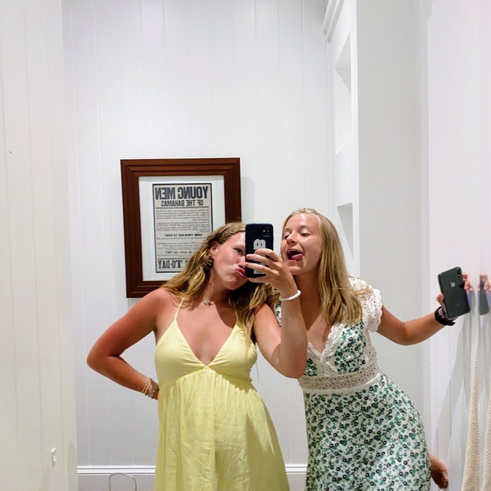 Revolve yellow summer dress